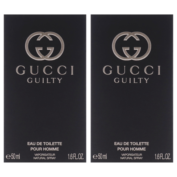 Gucci Guilty by Gucci for Men - 1.6 oz EDT Spray - Pack of 2 - Picture 5 of 6